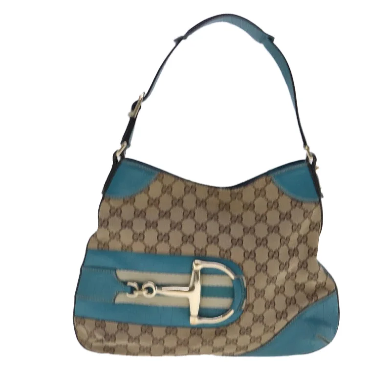 Gucci  Canvas Shoulder Bag (Pre-Owned)