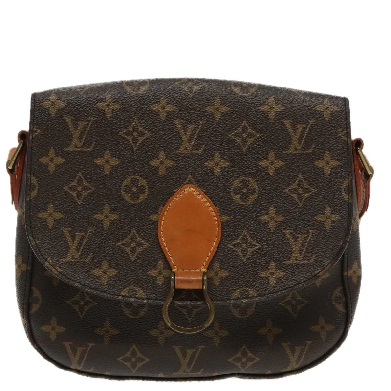 Louis Vuitton Saint Cloud  Canvas Shoulder Bag (Pre-Owned)