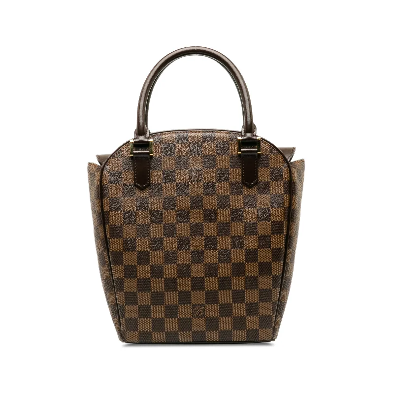 Brown Louis Vuitton Damier Ebene Sarria Seau Handbag