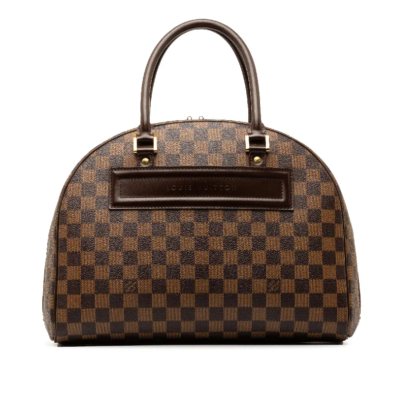 Brown Louis Vuitton Damier Ebene Nolita Travel Bag