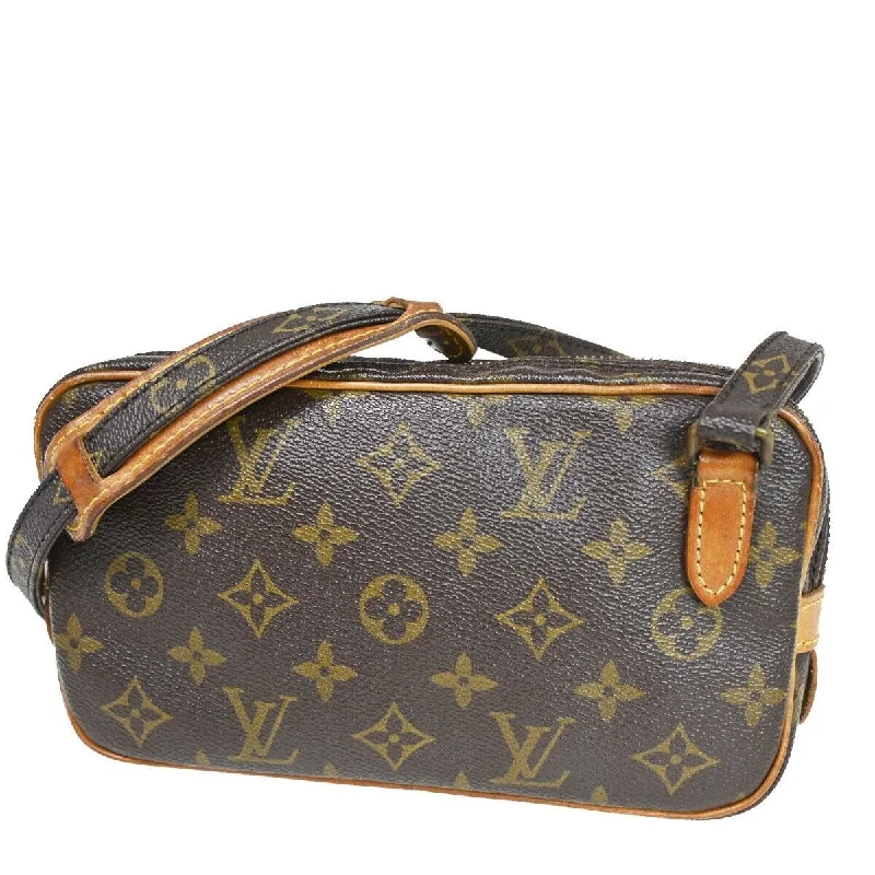 Louis Vuitton Marly  Canvas Shoulder Bag (Pre-Owned)