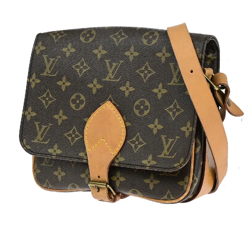 Louis Vuitton Cartouchiere  Canvas Shoulder Bag (Pre-Owned)