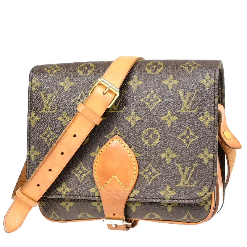 Louis Vuitton Cartouchiere  Canvas Shoulder Bag (Pre-Owned)