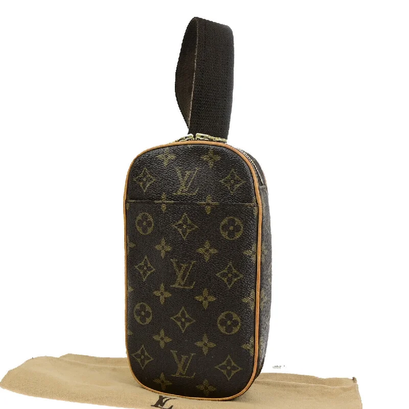 Louis Vuitton Pochette Gange  Canvas Shoulder Bag (Pre-Owned)