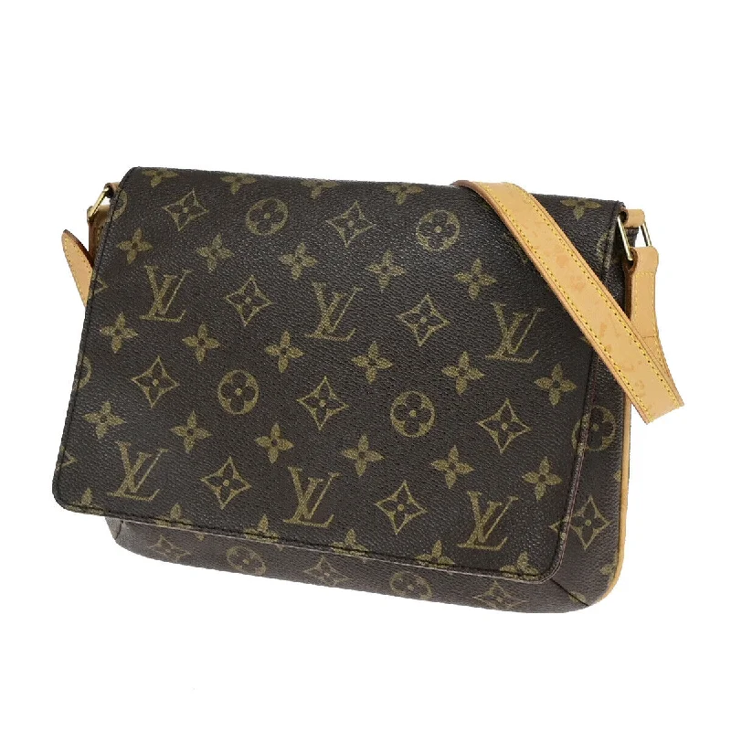 Louis Vuitton Musette Tango  Canvas Shoulder Bag (Pre-Owned)