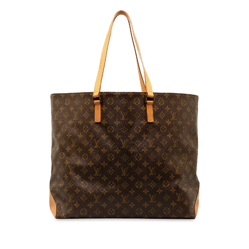 Brown Louis Vuitton Monogram Cabas Alto Tote Bag