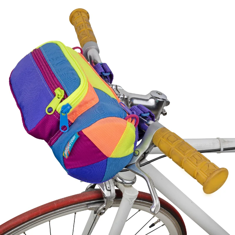 Glow Spiral Bike Barrel Bag