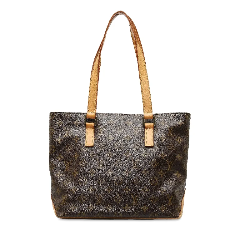 Brown Louis Vuitton Monogram Cabas Piano Tote Bag