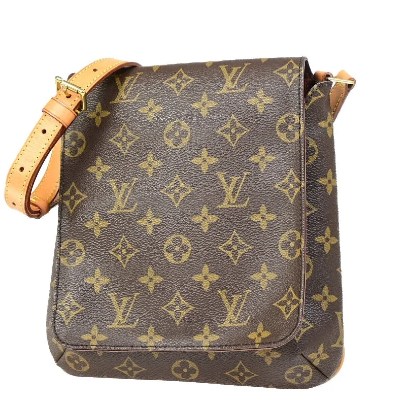 Louis Vuitton Musette Salsa  Canvas Shoulder Bag (Pre-Owned)