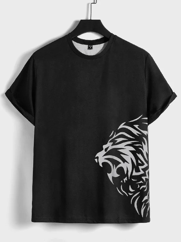 SHEIN Animal Print Tee