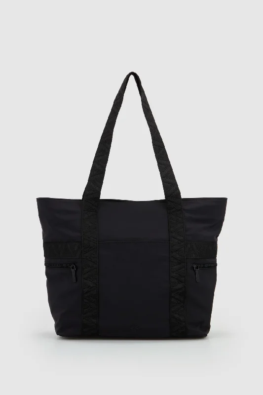 Gia Large Nylon Tote Bag