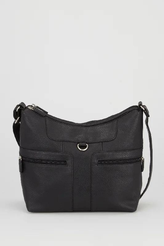 D Ring Large Crossbody Bag