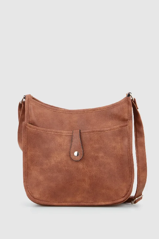 Tab Stud Pocket Crossbody