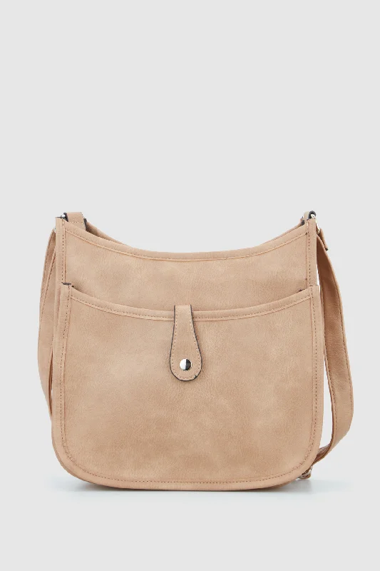 Tab Stud Pocket Crossbody