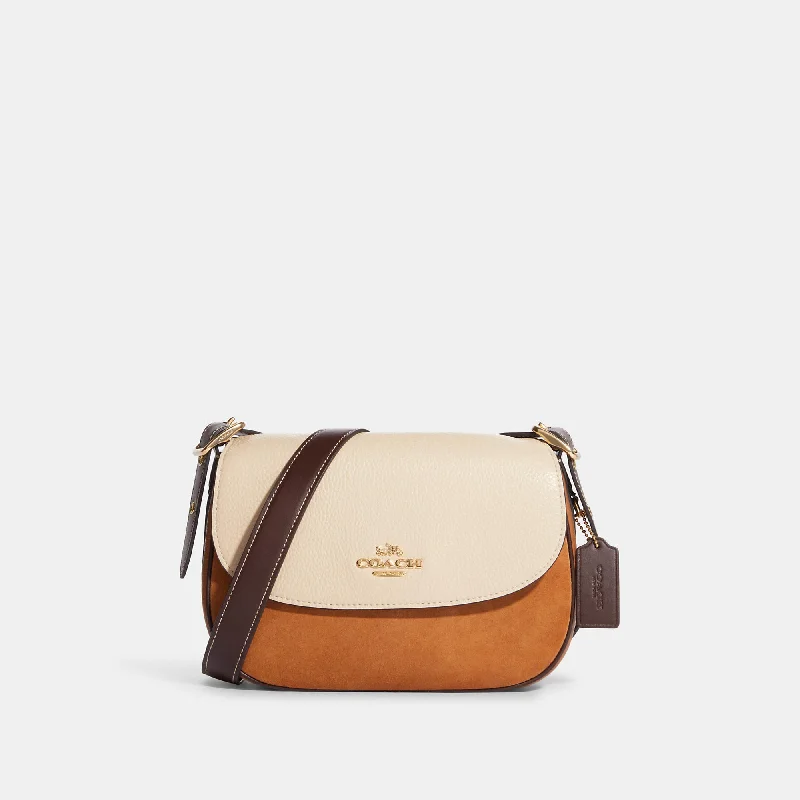 Coach Outlet Macie Saddle Bag In Colorblock