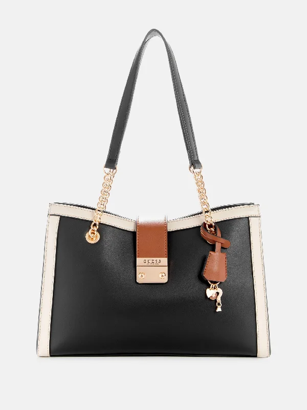 Daxton Faux-Leather Satchel