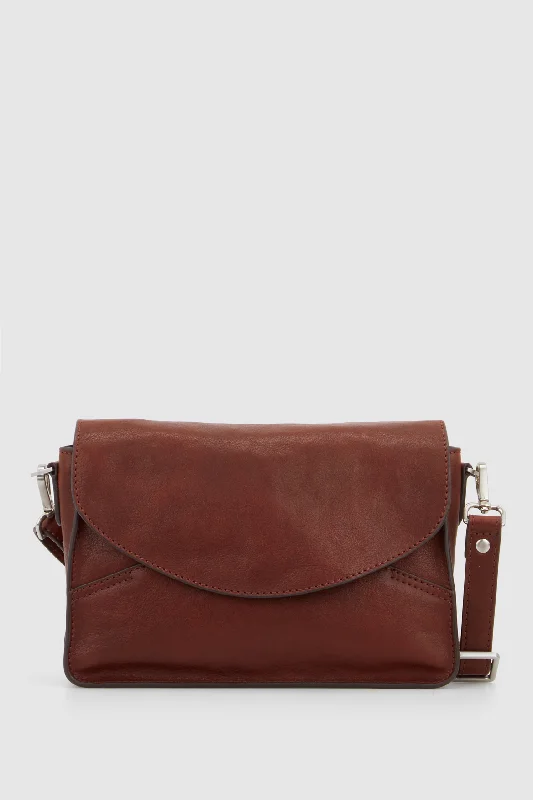 Anya Leather Flap Crossbody Bag