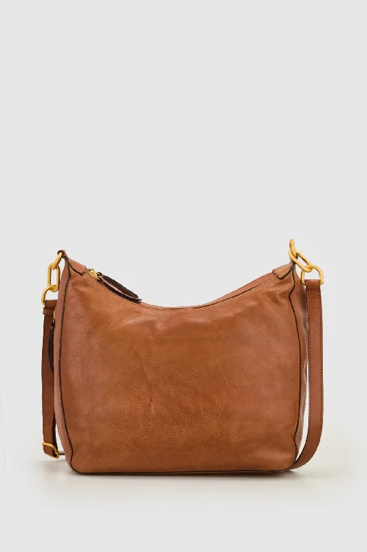 Luna Leather Large Crossbody Bag