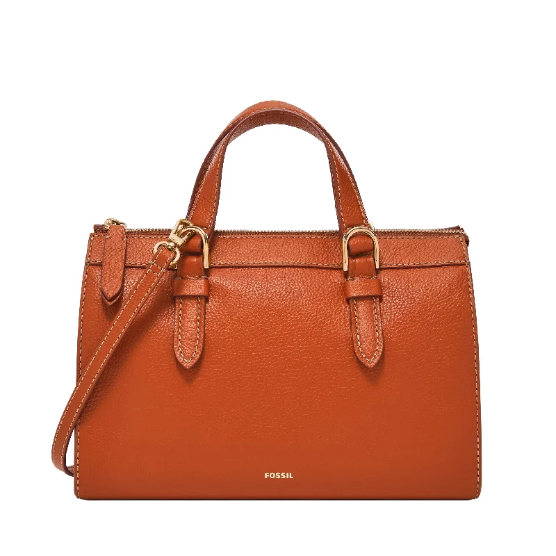 Fossil Women's Tessa LiteHide Leather Satchel