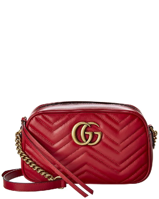 Gucci GG Marmont Small Matelasse Leather Shoulder Bag