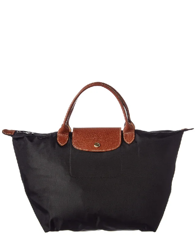 Longchamp Le Pliage Medium Nylon Top Handle Tote