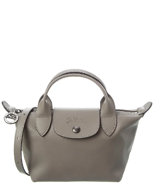 Longchamp Le Pliage Xtra XS Leather Handbag