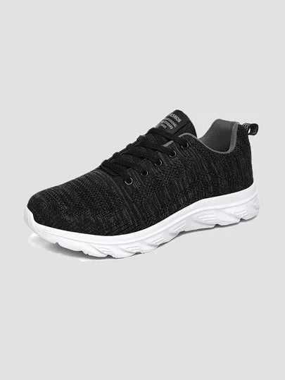 SHEIN Men Letter Graphic Running Shoes