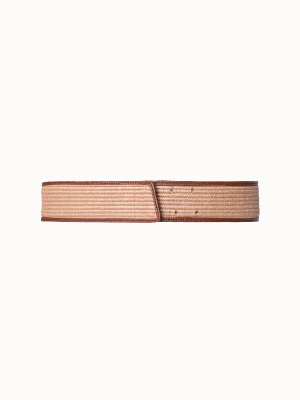 Raffia Belt