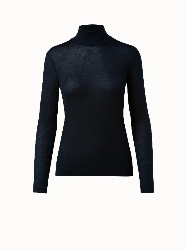 Turtleneck Shirt from Cashmere Silk