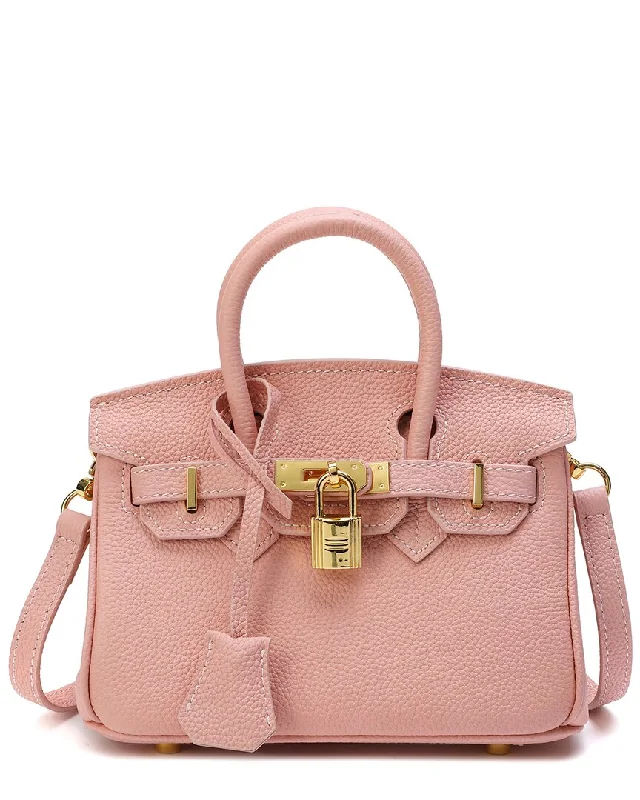 Tiffany & Fred Jane Leather Satchel