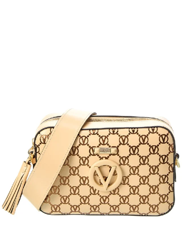 Valentino by Mario Valentino Babette Monogram Leather Crossbody