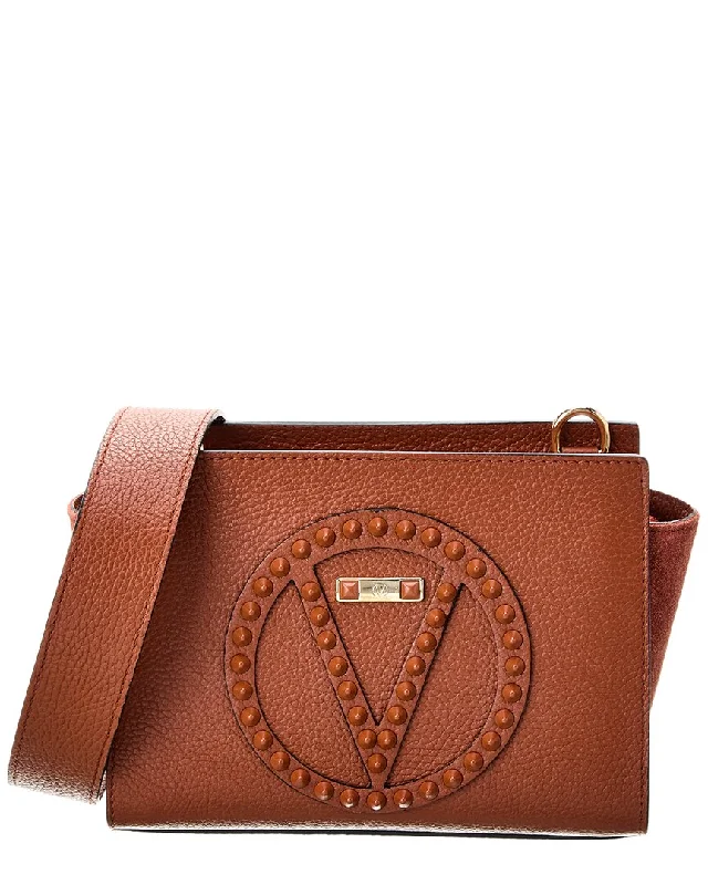 Valentino by Mario Valentino Kiki Rock Leather Shoulder Bag