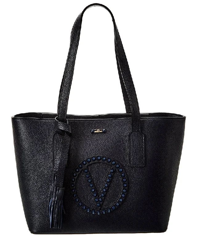 Valentino by Mario Valentino Prince Rock Leather Tote