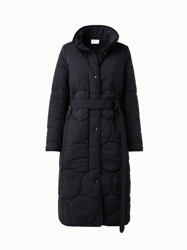 XL Punto Signature Dot Quilt Coat